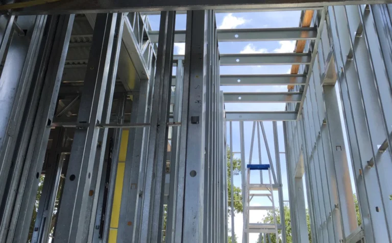 Barndominium steel framing in Ohio