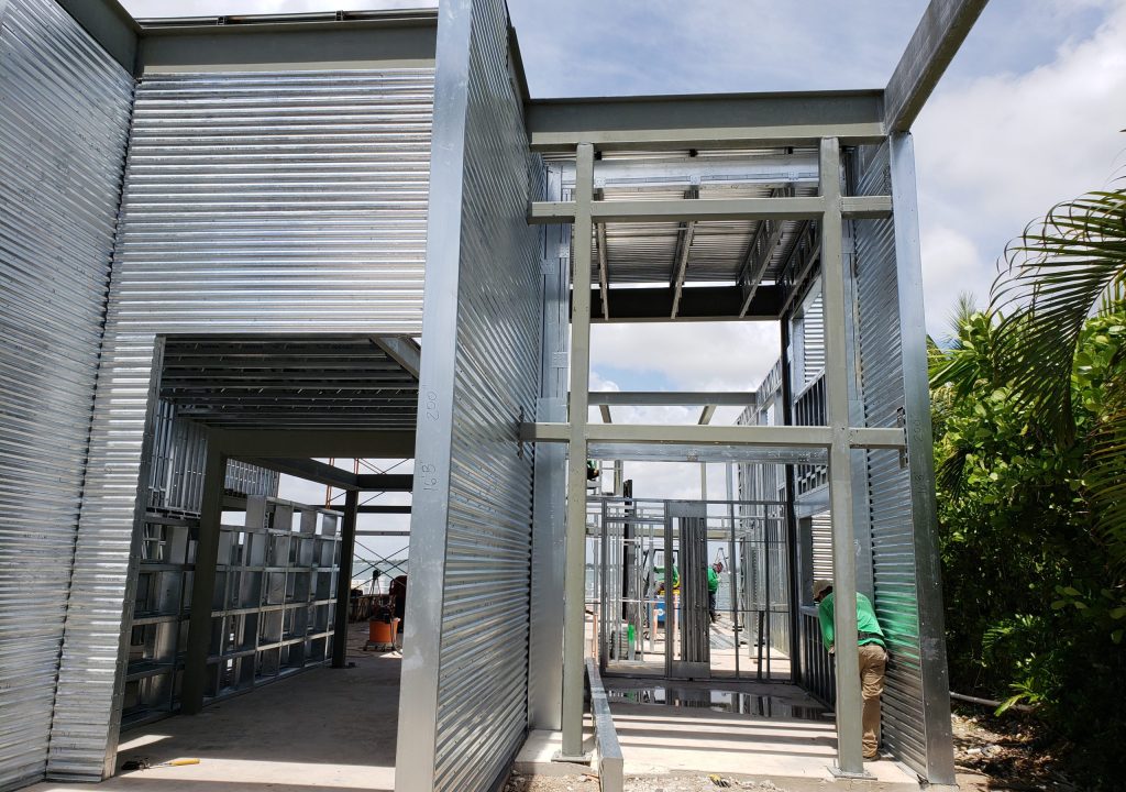Barndominium steel structure in Ohio